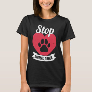 T-shirt Activiste animal Secourir Animaux Droits de conser