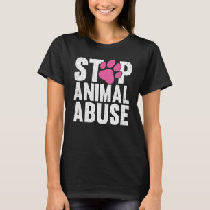 T-shirt Activiste animal Secourir Animaux Droits de conser