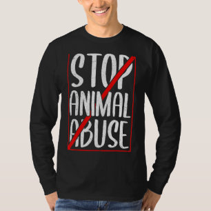 T-shirt Activiste animal Secourir Animaux Droits de conser