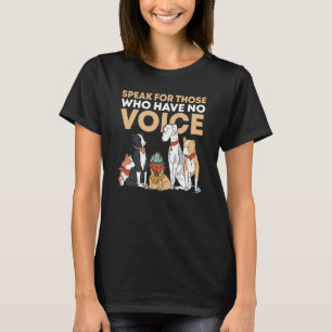 T-shirt Activiste animal Secourir Animaux Droits de conser