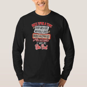 T-shirt Actrice de comédie musicale de Broadway Théâtre