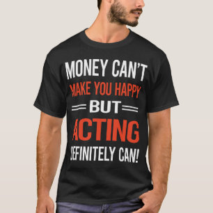 T-shirt Actrice intérimaire de l'argent