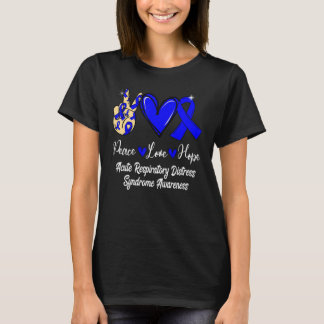 T-shirt Acute Respiratory Distress Syndrome Love Hope Blue