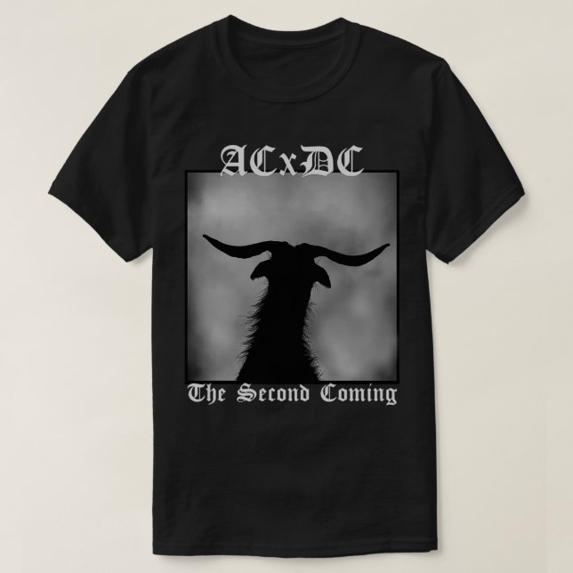 T-shirt ACxDC Le deuxième Grindcore à venir  (Design devant)