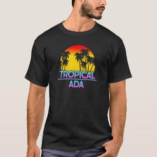T-shirt Ada Michigan Drôle Ironie Météo