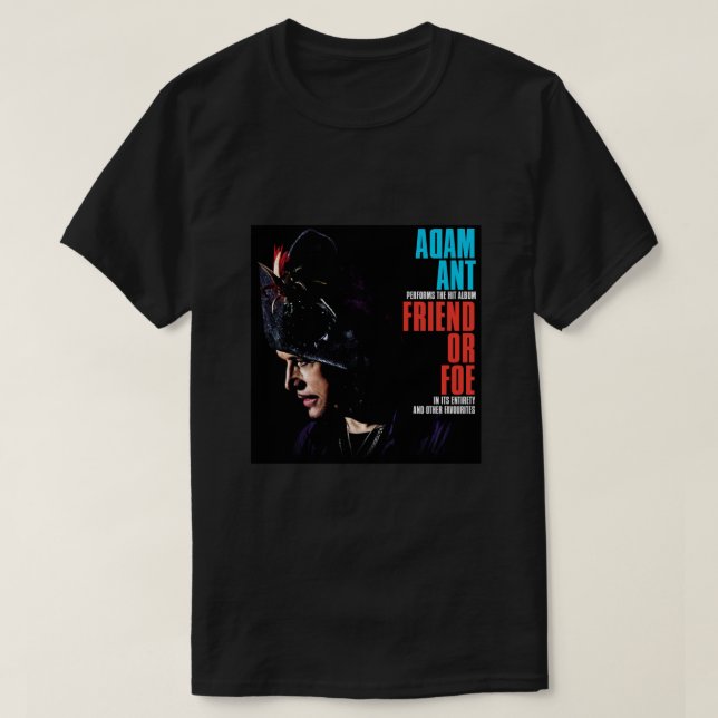 T-shirt Adam Ant Ori Tour 2020 (Design devant)