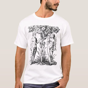 T-shirt Adam et Ève et la mort