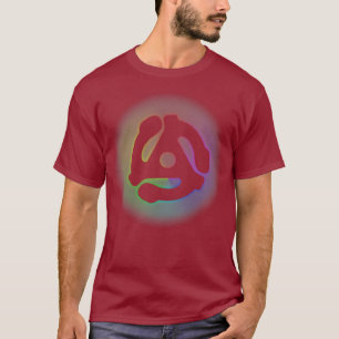 T-shirt Adaptateur 45 tr/min Rainbow Electronic Dance Musi