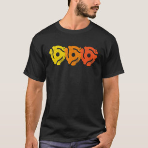 T-shirt Adaptateur de disque 45 tours Adaptateur 45 Rpm Ad