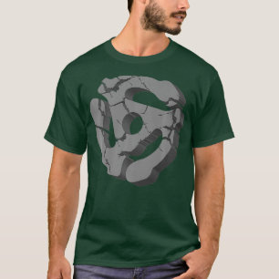 T-shirt Adaptateur Tourne-disque cool 45 tr/min Pour DJ Mu