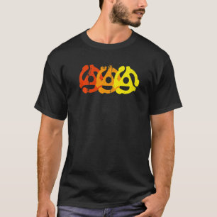 T-shirt Adaptateurs de disques à 45 tr/min Tourne-disque R