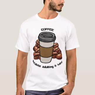T-shirt Addict au café