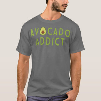 T-shirt Addict Avocado Saint Guacamole Lover World Vegan V