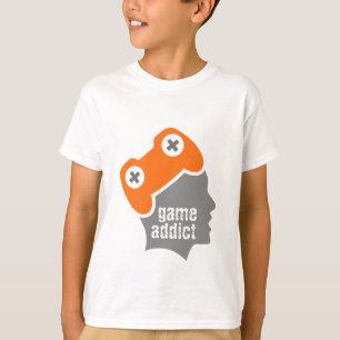 T-shirt Addict de jeu