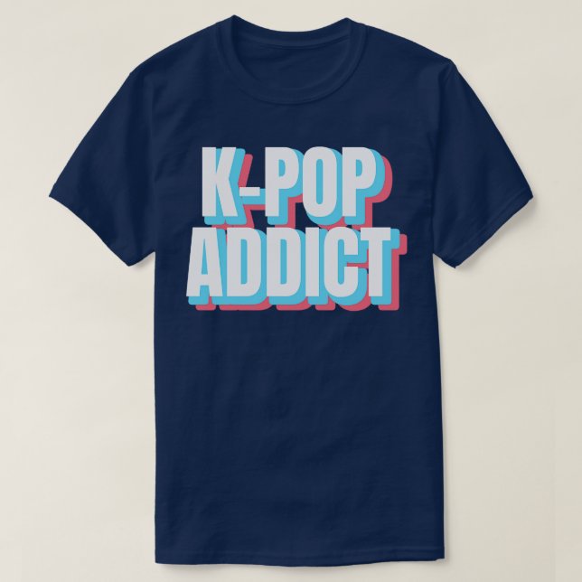 T-shirt Addict KPop (Design devant)