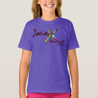 T-shirt Addict Soca 3/4 Sleeve
