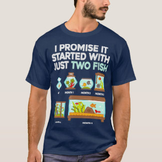 T-shirt Addiction Aquarium Addict Aquarium Aquarist Poisso