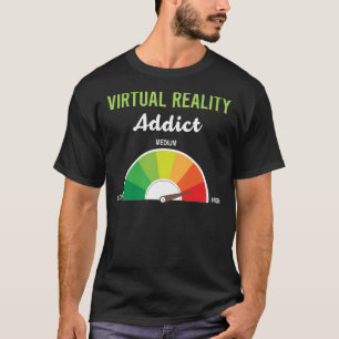 T-shirt Addiction Réalité virtuelle VR