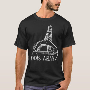 T-shirt Addis Ababa City Ethiopie souvenir pour les femmes