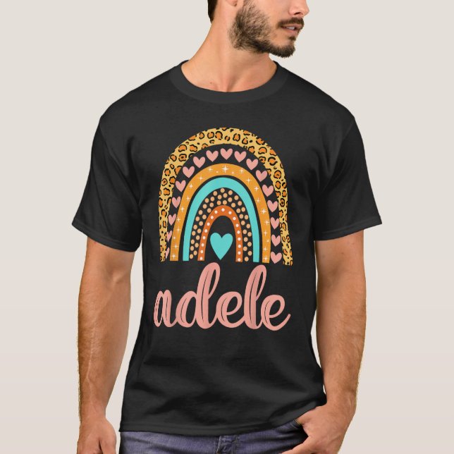 T-shirt Adele Adele Nom Anniversaire Chemise Cadeau (Devant)