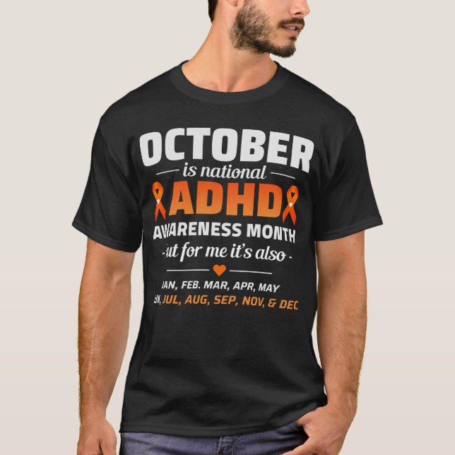 T-SHIRT ADHD (Devant)