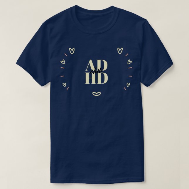 T-shirt Adhd Est Un Accueil Exceptionnel Au Club (Design devant)