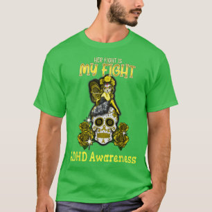 T-shirt Adhhhd Conscience Que Son Combat Est Mon Combat