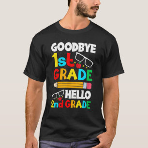 T-shirt Adieu 1ère année Bonjour 2e année Je viens Enseign