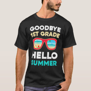 T-shirt Adieu 1ère année Bonjour été Dernier jour de l'éco