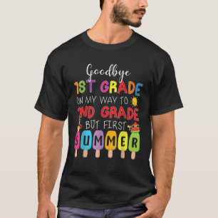 T-shirt Adieu 1ère année Graduation à 2e année Bonjour Su