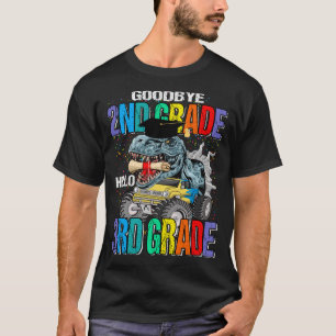T-shirt Adieu 2e année Bonjour 3e année Monster Truck Di