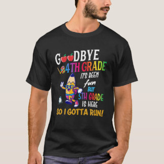 T-shirt Adieu 4E Année Bonjour 5E Année Retour À L'École