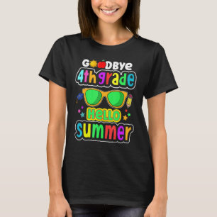 T-shirt Adieu 4e année Bonjour été 5e année Dernière journ