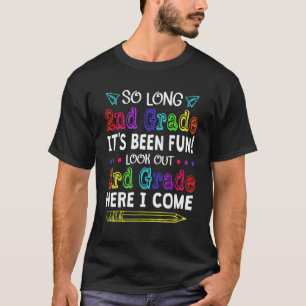 T-shirt Adieu Deuxième Année Bienvenue 3e Année Retour À S