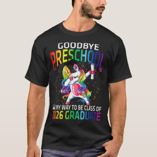 T-shirt Adieu Préscolaire De 2026 Grad Bonjour 1ère Gra