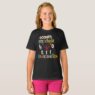 T-shirt Adieu Primaire Diplôme Bonjour maternelle