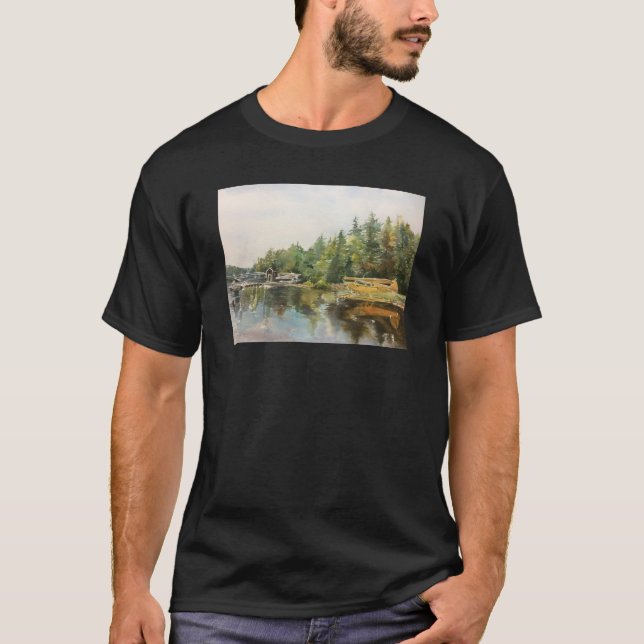 T-shirt Adirondacks Adirondacks Lake Forest "Fathe (Devant)