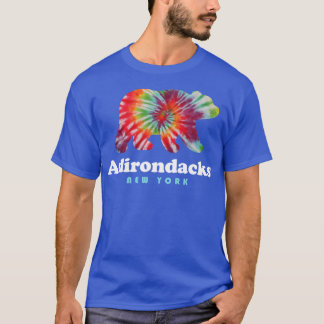 T-shirt Adirondacks Tie Dye Bear Mountains Upstate