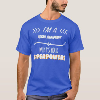 T-shirt Adjoint de vente au détail Funny Superpower Slogan