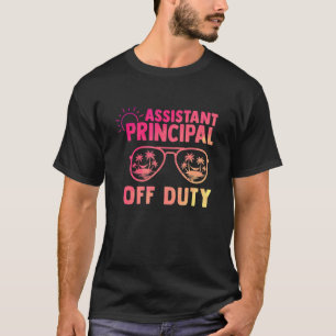 T-shirt Adjoint Principal En Devoir Dernier Jour De L'Écol