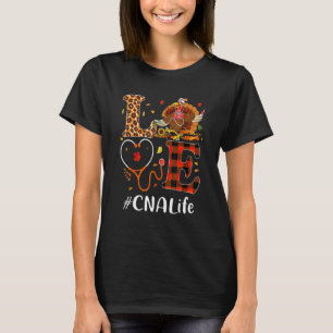 T-shirt Adjointe en soins infirmiers certifiée Cna Love Th