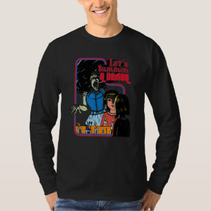 T-shirt Admettons un démon chemise grunge goth Satan emo p