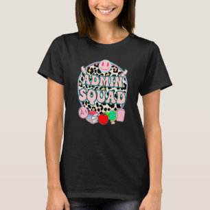 T-shirt Admin Squad Mignon Administrateur Scolaire Directe