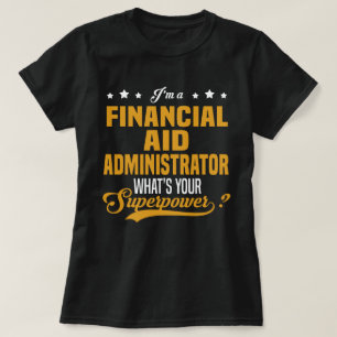T-shirt Administrateur de l'aide financière