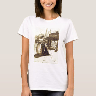 T-shirt Admis, 1853 (stylo et encre brune sur le papier)