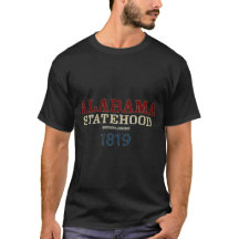 Admission de l'Alabama 1819 Vintage Collégial