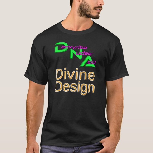 T-shirt ADN conception divine (Devant)