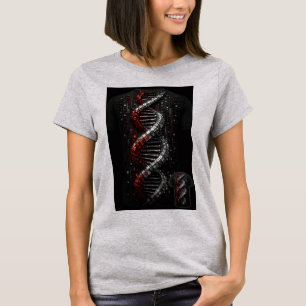 T-shirt ADN Hélice Futuriste 3D