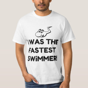 T-shirt ADN nageur le plus rapide