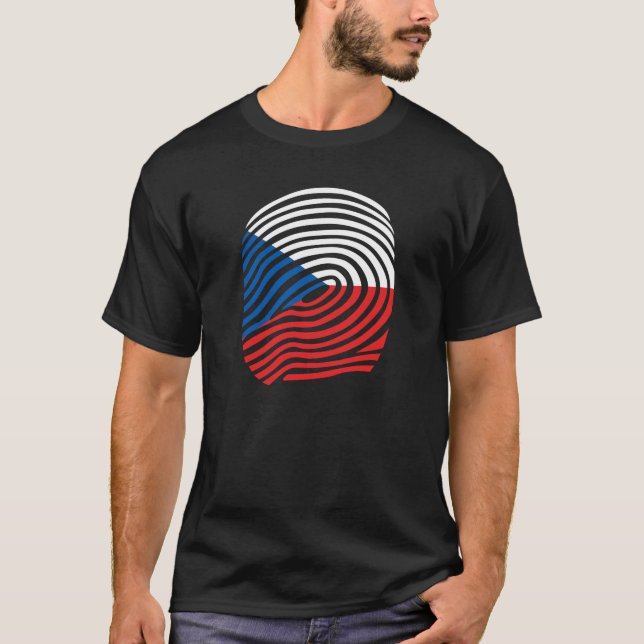 T-shirt ADN tchèque (Devant)